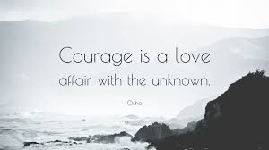 osho courage
