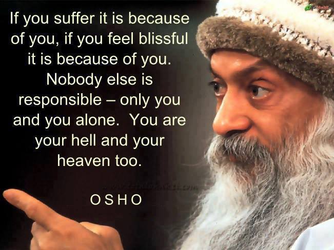 osho suffer